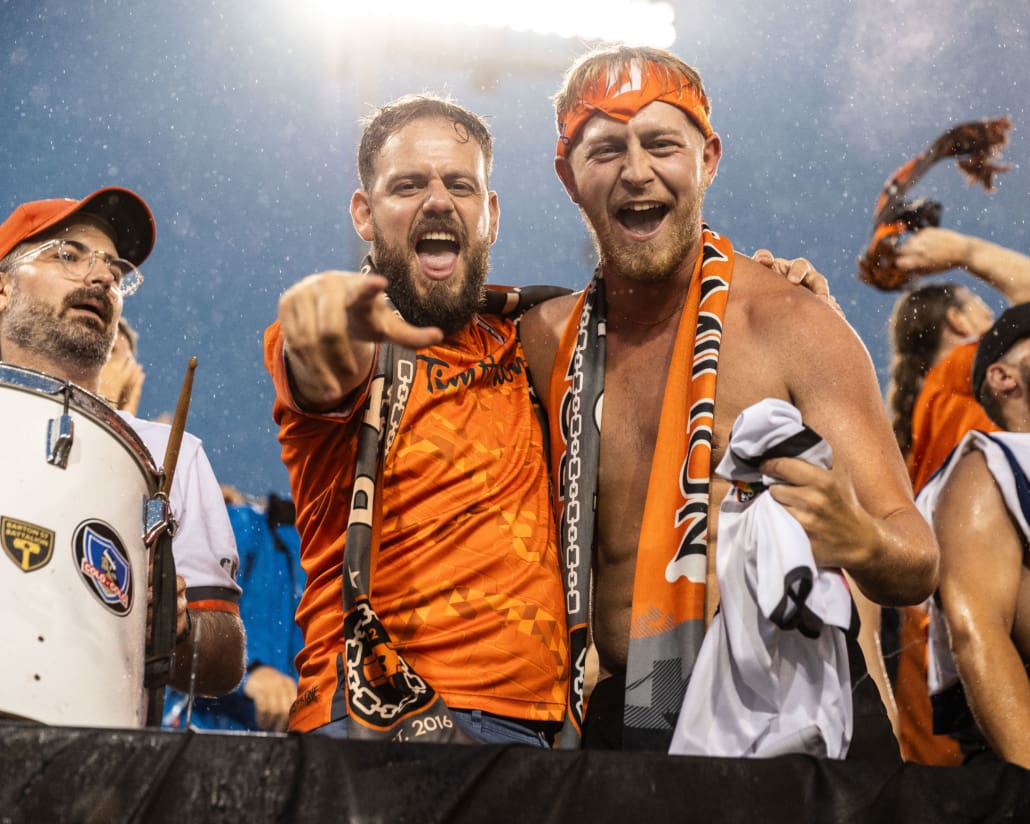 Canadian Championship action between Toronto FC and Forge FC on July 10, 2024 at Tim Hortons Field in Hamilton.