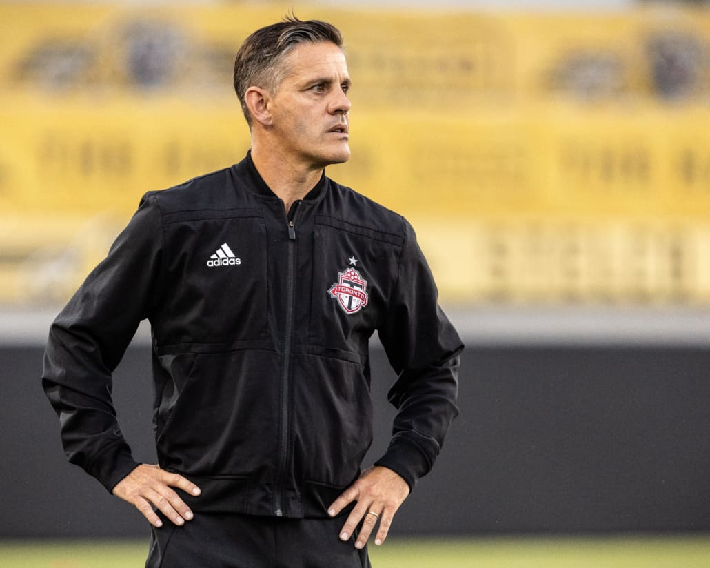 Canadian Championship action between Toronto FC and Forge FC on July 10, 2024 at Tim Hortons Field in Hamilton.