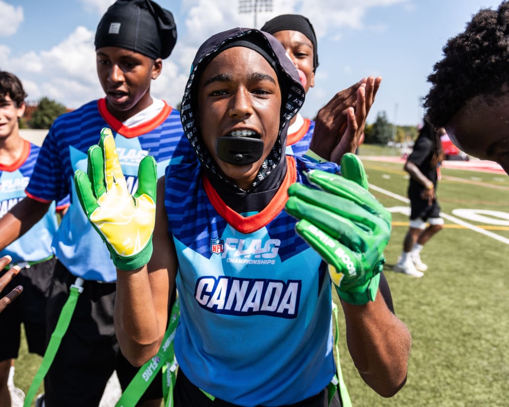 NFL Flag Championships on September 13, 14, and 15, 2024 at York University in Toronto