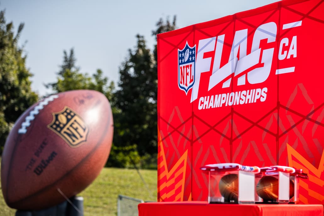 NFL Flag Championships on September 13, 14, and 15, 2024 at York University in Toronto