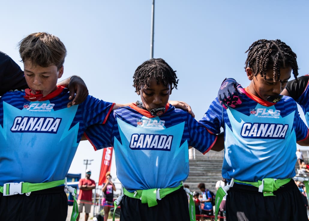 NFL Flag Championships on September 13, 14, and 15, 2024 at York University in Toronto