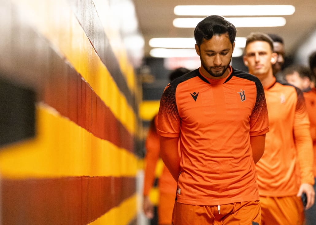 CONCACAF Champions Cup Soccer action between CF Monterrey and Forge FC on February 5, 2025 at Tim Hortons Field in Hamilton