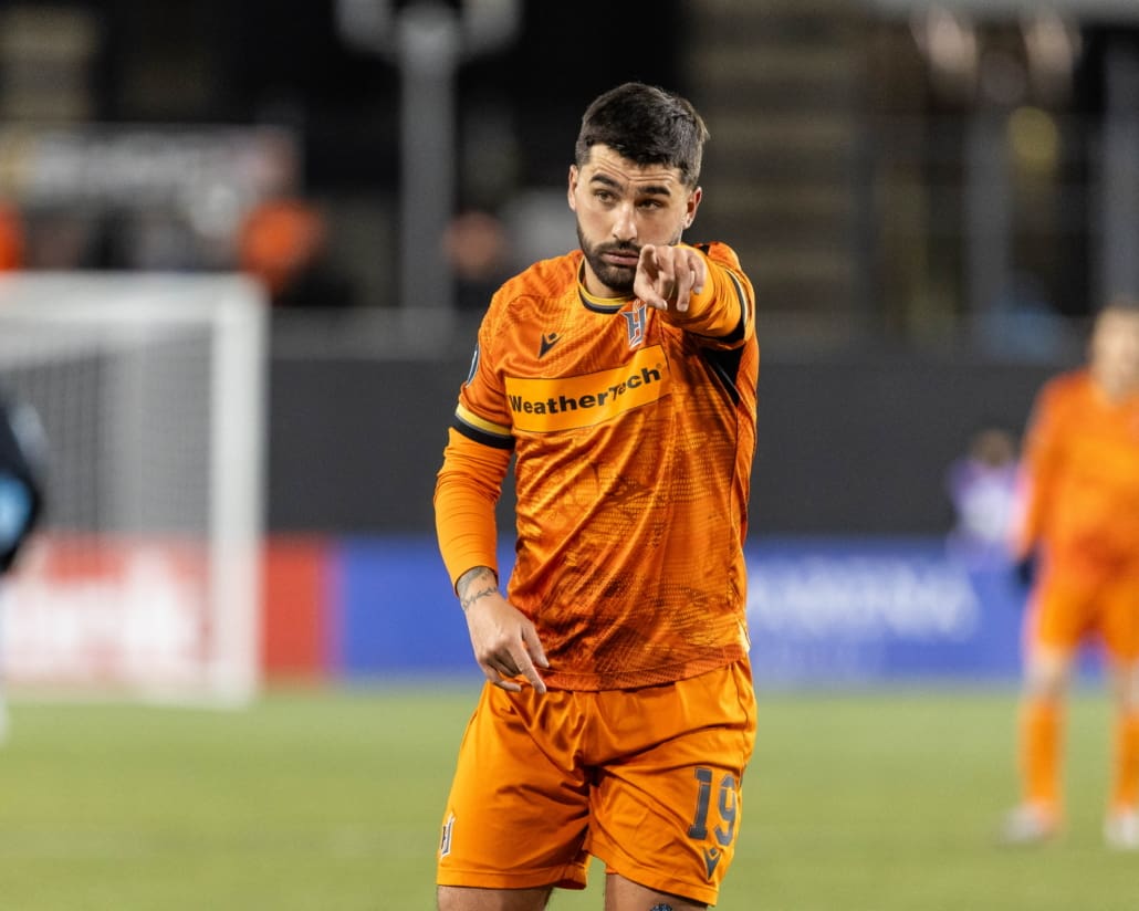 CONCACAF Champions Cup Soccer action between CF Monterrey and Forge FC on February 5, 2025 at Tim Hortons Field in Hamilton