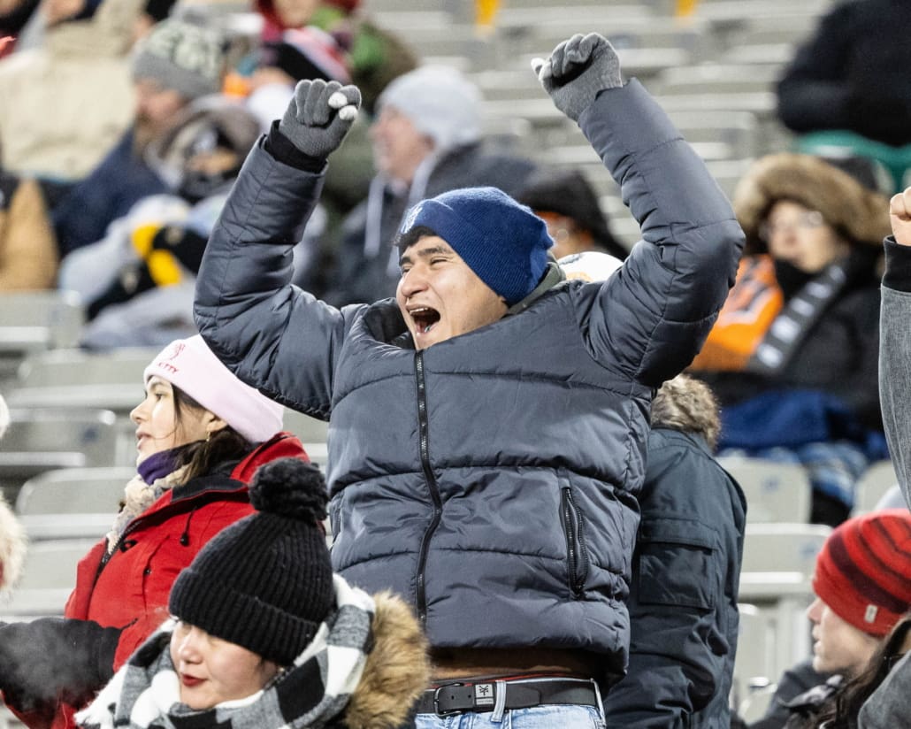 CONCACAF Champions Cup Soccer action between CF Monterrey and Forge FC on February 5, 2025 at Tim Hortons Field in Hamilton