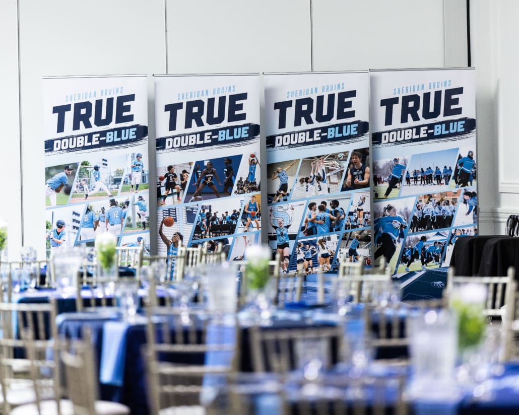 Sheridan Bruins Athletic Banquet on April 3, 2025 at Oakville Conference Centre in Oakville