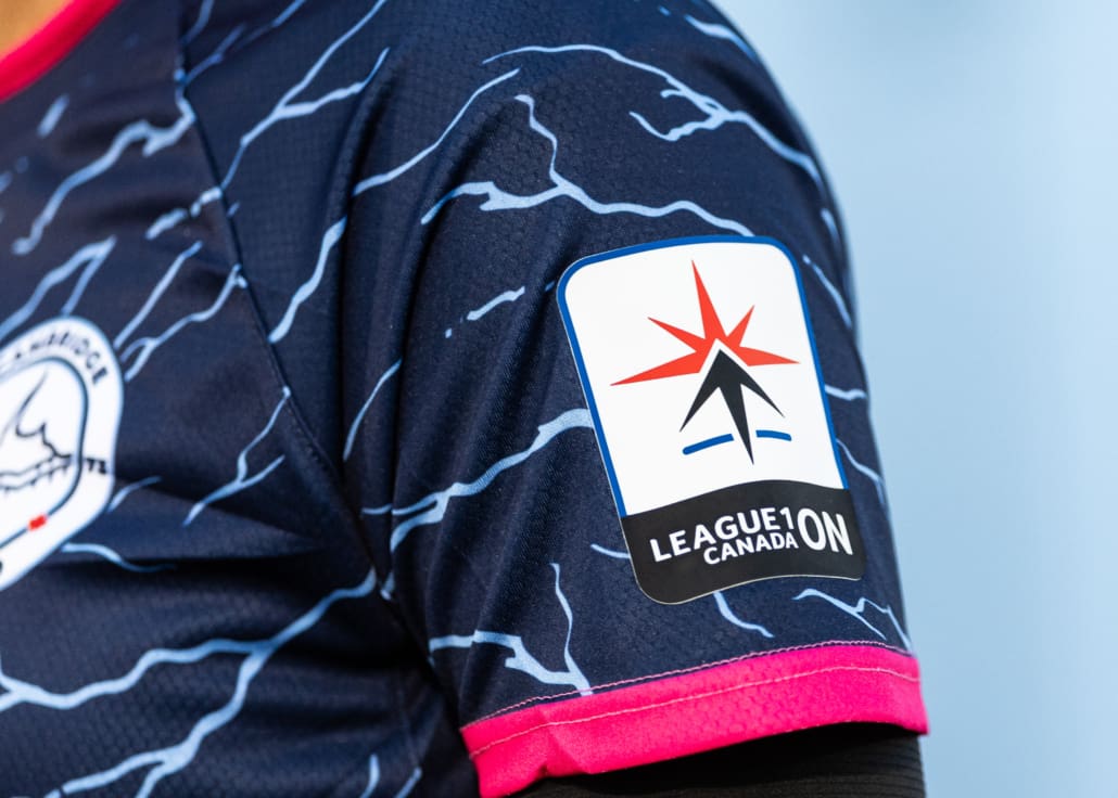 League1 Ontario soccer action between Cambridge United and Waterloo United on April 9, 2025 at RIM Park in Waterloo