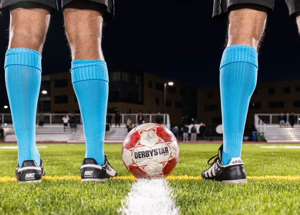 League1 Ontario soccer action between Sigma FC and Scrosoppi FC on April 22, 2025 at St. Kateri in Milton