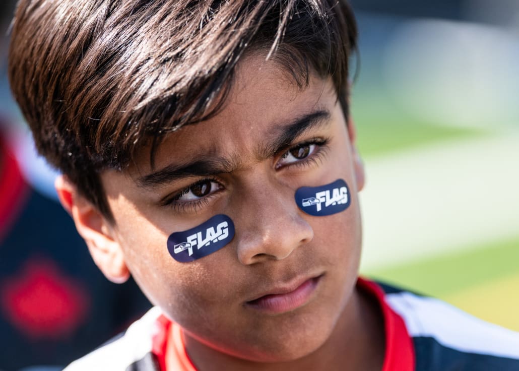 NFL Flag Regionals in flag football action on June 1, 2025 at Notre Dame Secondary School in Vancouver NFL Flag Regionals in flag football action on June 1, 2025 at Notre Dame Secondary School in Vancouver