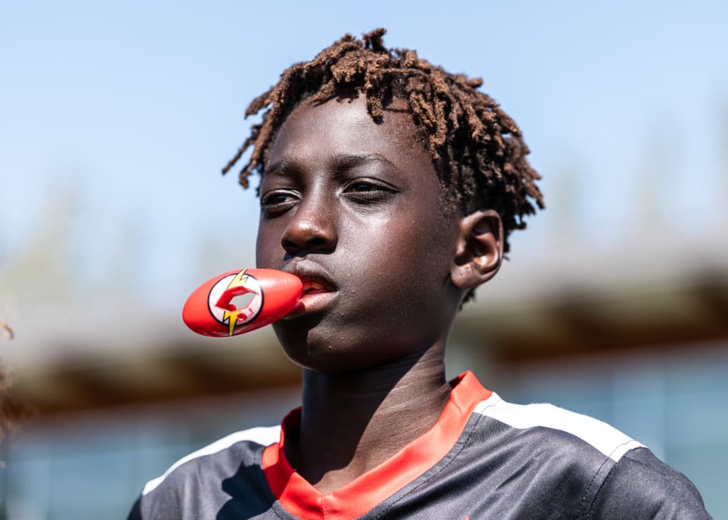 NFL Flag Regionals in flag football action on June 1, 2025 at Notre Dame Secondary School in Vancouver NFL Flag Regionals in flag football action on June 1, 2025 at Notre Dame Secondary School in Vancouver