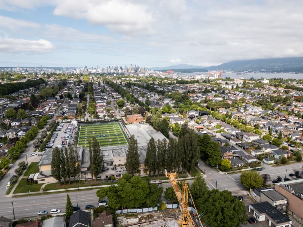 NFL Flag Regionals in flag football action on June 1, 2025 at Notre Dame Secondary School in Vancouver NFL Flag Regionals in flag football action on June 1, 2025 at Notre Dame Secondary School in Vancouver