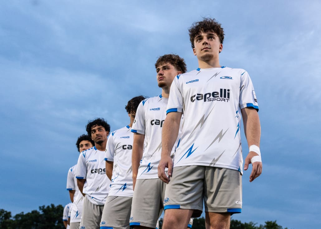League1 Ontario soccer action between Rush Academy and Oakville SC on June 12, 2025 at Sixteen Mile