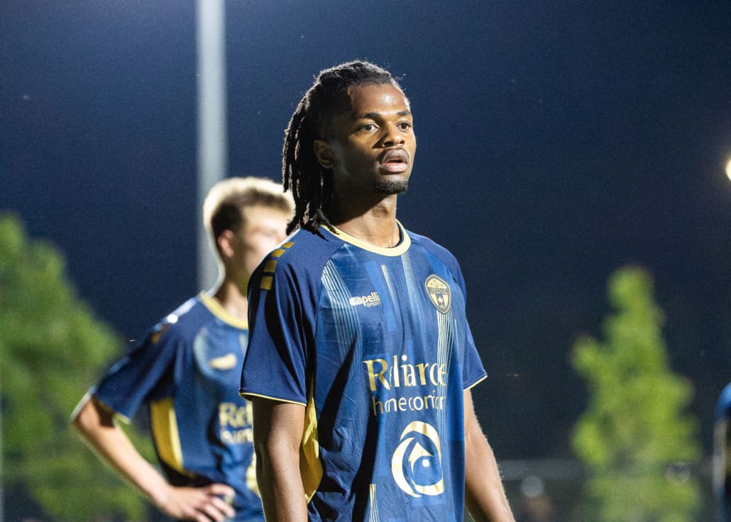 League1 Ontario soccer action between Rush Academy and Oakville SC on June 12, 2025 at Sixteen Mile