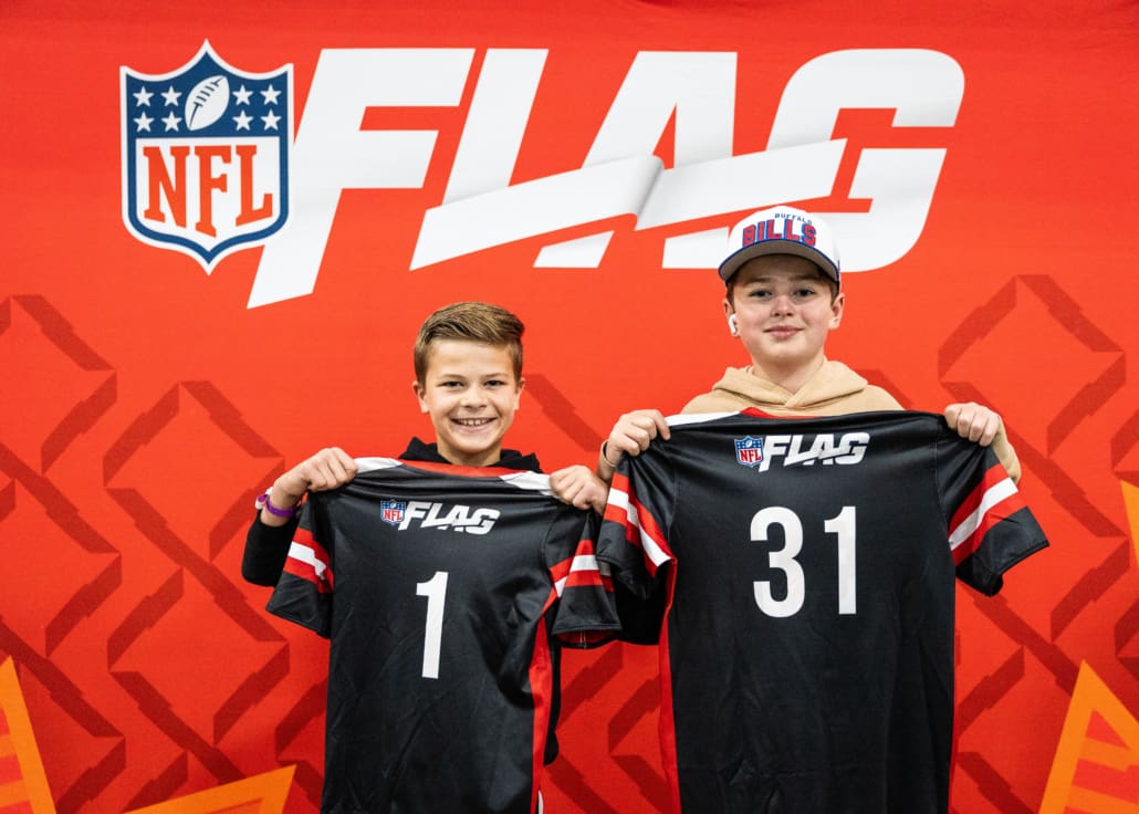 NFL Flag Regionals in flag football action on June 14, 2025 at the Nisku Turf Training Centre in Edmonton