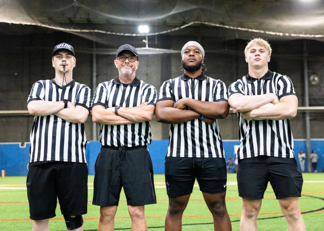 NFL Flag Regionals in flag football action on June 14, 2025 at the Nisku Turf Training Centre in Edmonton