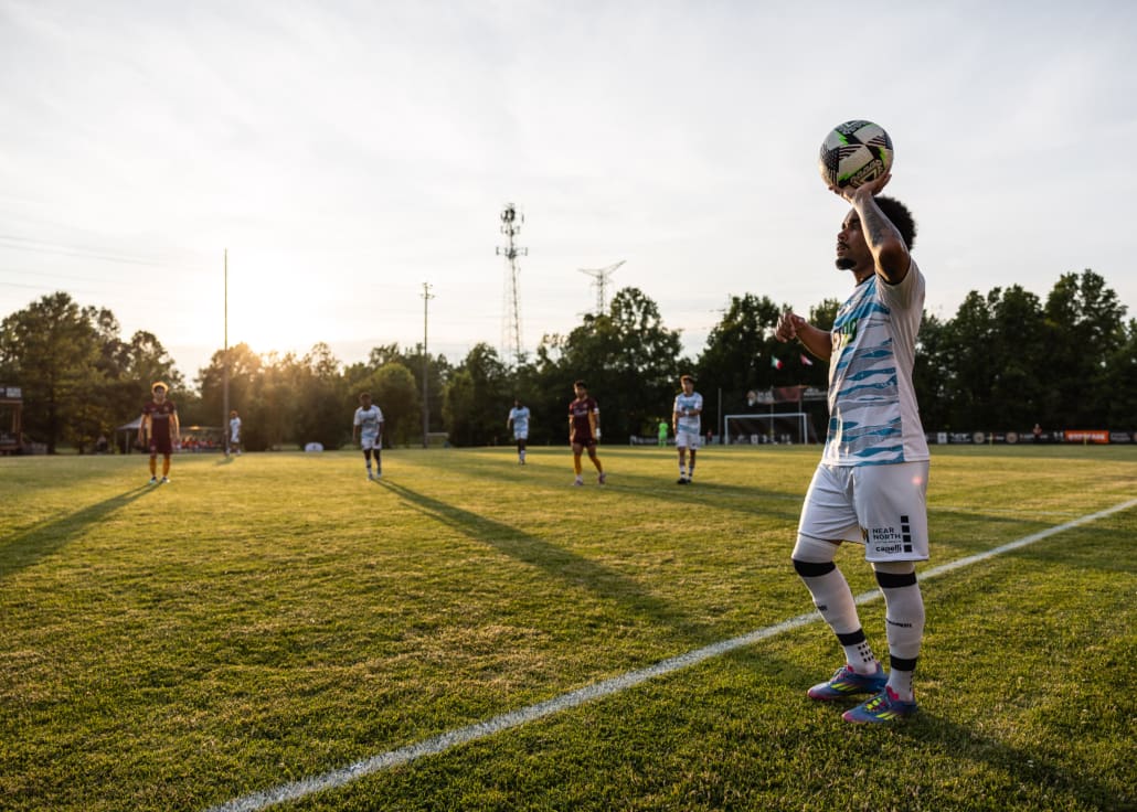 League1 Ontario soccer action between Simcoe Rovers and Roma Wolves on June 27, 2025 at Club Roma in St. Catharines League1 Ontario soccer action between Simcoe Rovers and Roma Wolves on June 27, 2025 at Club Roma in St. Catharines