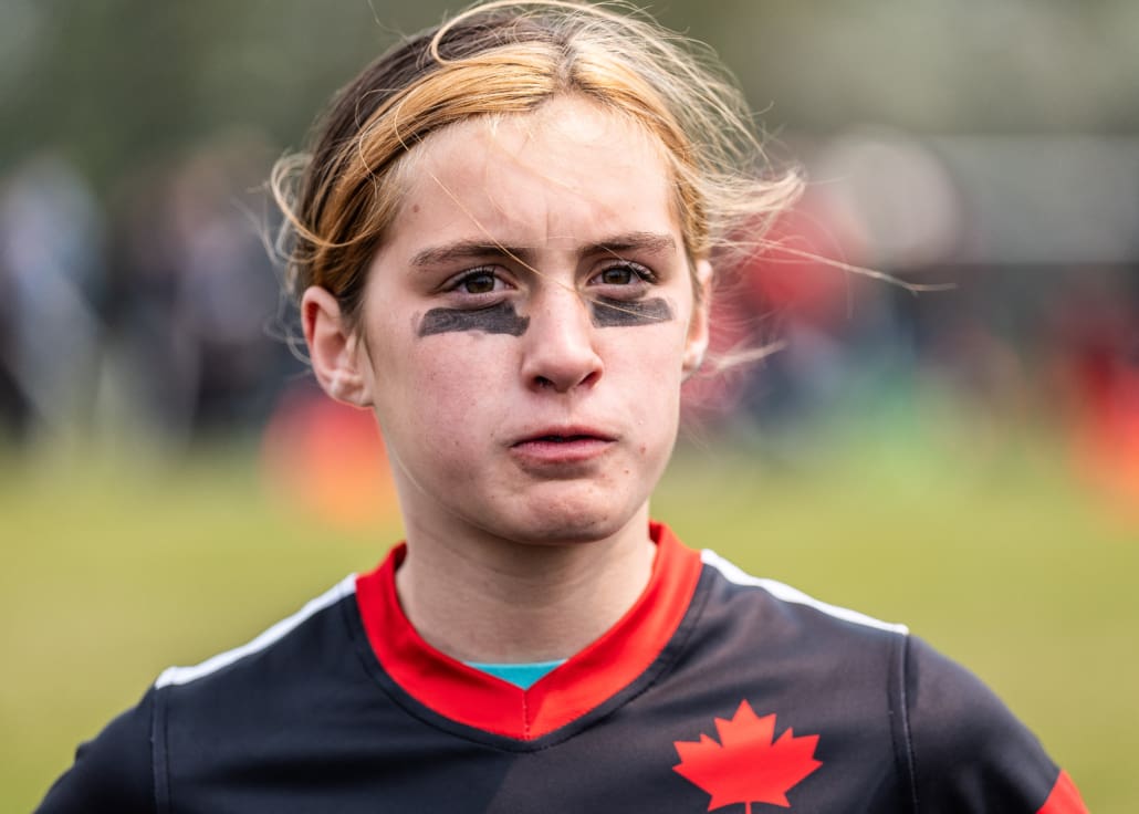 NFL Flag Regionals in flag football action on June 7, 2025 at the University of Regina in Regina