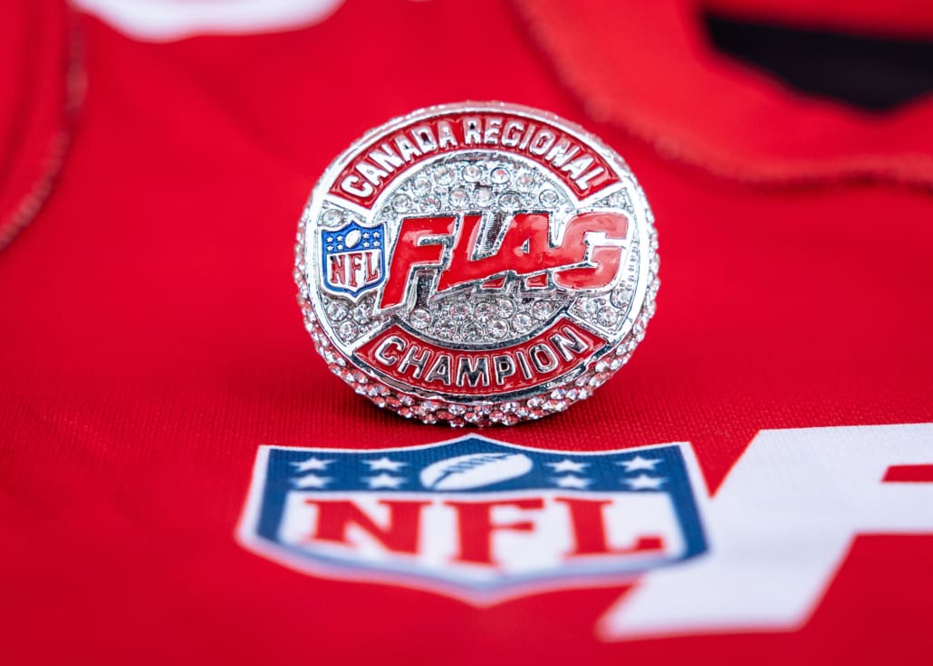 NFL Flag Regionals in flag football action on June 7, 2025 at the University of Regina in Regina