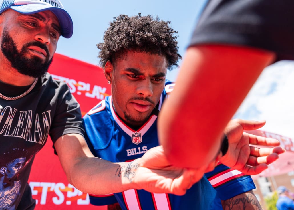 NFL Flag Regionals in flag football action on June 28, 2025 at McMaster University in Hamilton