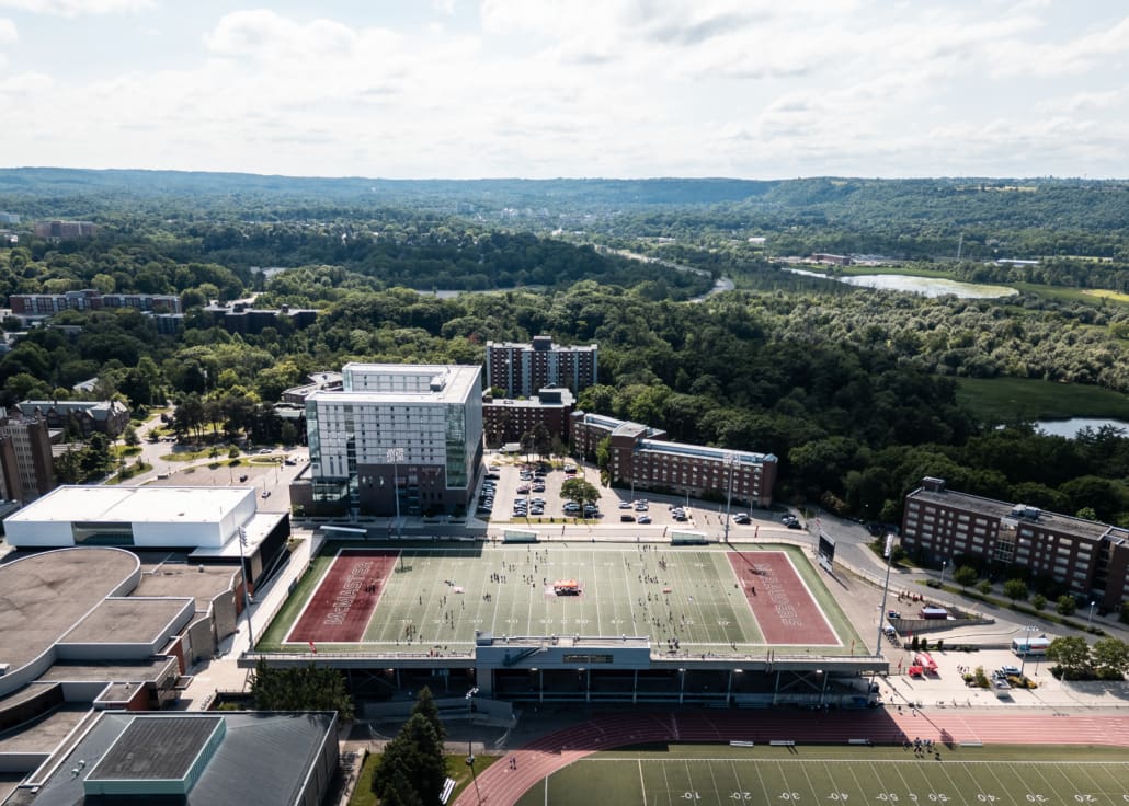 NFL Flag Regionals in flag football action on June 28, 2025 at McMaster University in Hamilton