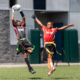 NFL Flag Regionals in flag football action on July 12, 2025 at Algonquin College in Ottawa
