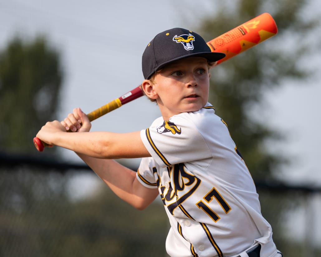 U10 Burlington Bulls in BOMBA Baseball action on August 6, 2025 at Nelson Park in Burlington