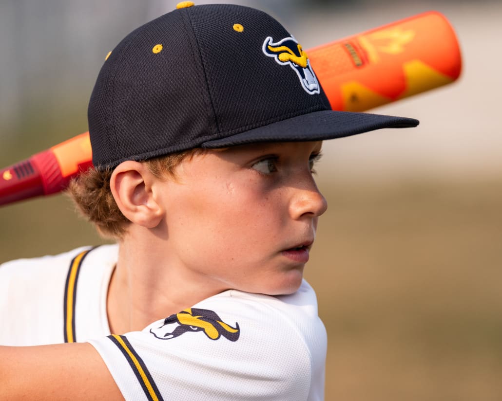 U10 Burlington Bulls in BOMBA Baseball action on August 6, 2025 at Nelson Park in Burlington