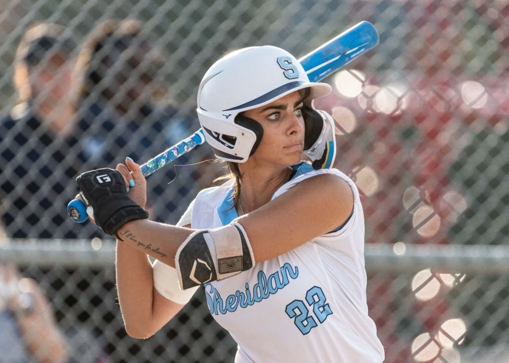 Ontario Colleges Athletic Association softball action between the Conestoga Condors and the Sheridan Bruins on September 18, 2025 at Quenippenon Meadows Community Park