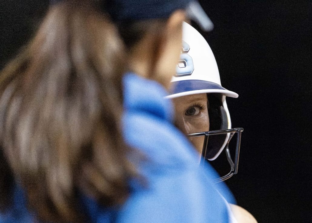 Ontario Colleges Athletic Association softball action between the Conestoga Condors and the Sheridan Bruins on September 18, 2025 at Quenippenon Meadows Community Park