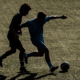 Ontario Colleges Athletic Association soccer action between the St. Clair Saints and Sheridan Bruins on September 27, 2025 at Sheridan College