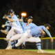 Ontario Colleges Athletic Association baseball action between the Durham Lords and Sheridan Bruins on September 30, 2025 at Quenippenon Meadows Community Park