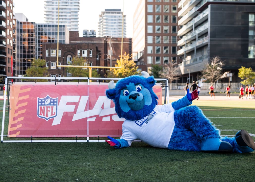 NFL Flag Championship in flag football action on October 3, 4, and 5 in Toronto at North Toronto Collegiate Institute