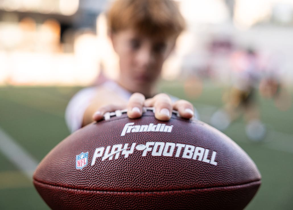 NFL Flag Championship in flag football action on October 3, 4, and 5 in Toronto at North Toronto Collegiate Institute