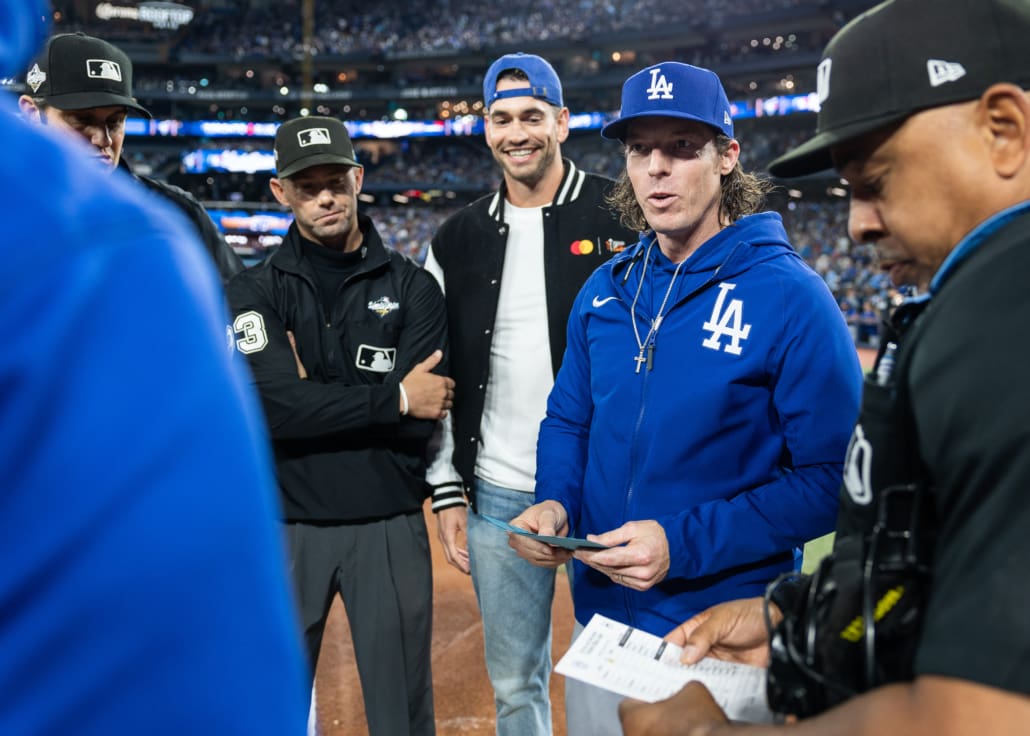 Major League Baseball World Series action between the Los Angeles Dodgers and Toronto Blue Jays on October 25, 2025 at the Rogers Centre Major League Baseball World Series action between the Los Angeles Dodgers and Toronto Blue Jays on October 25, 2025 at the Rogers Centre