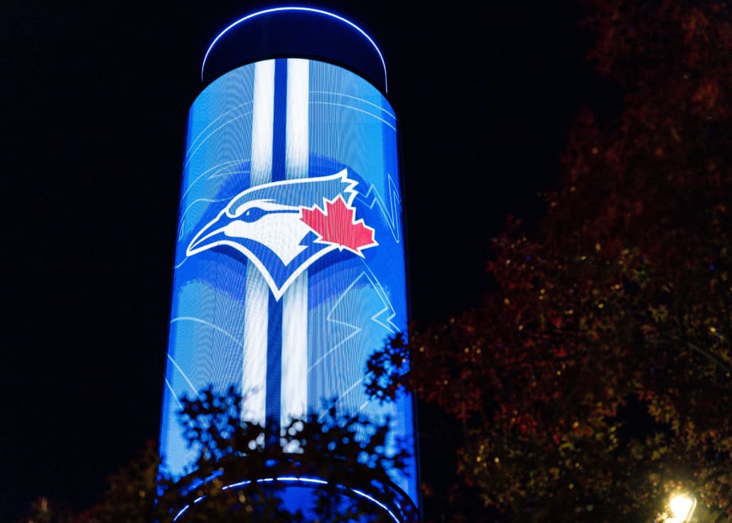 Major League Baseball World Series fan photos during baseball action between the Los Angeles Dodgers and Toronto Blue Jays on November 1, 2025 at Rogers Centre, Real Sports Bar, and Nathan Phillips Square