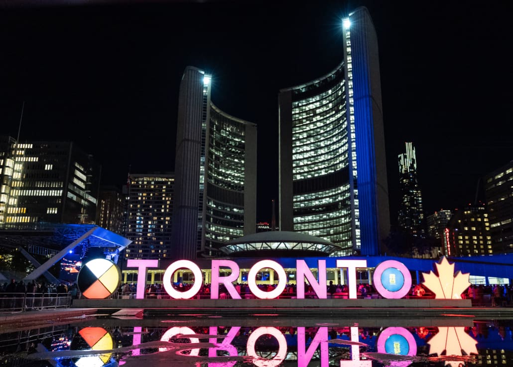 Major League Baseball World Series fan photos during baseball action between the Los Angeles Dodgers and Toronto Blue Jays on November 1, 2025 at Rogers Centre, Real Sports Bar, and Nathan Phillips Square
