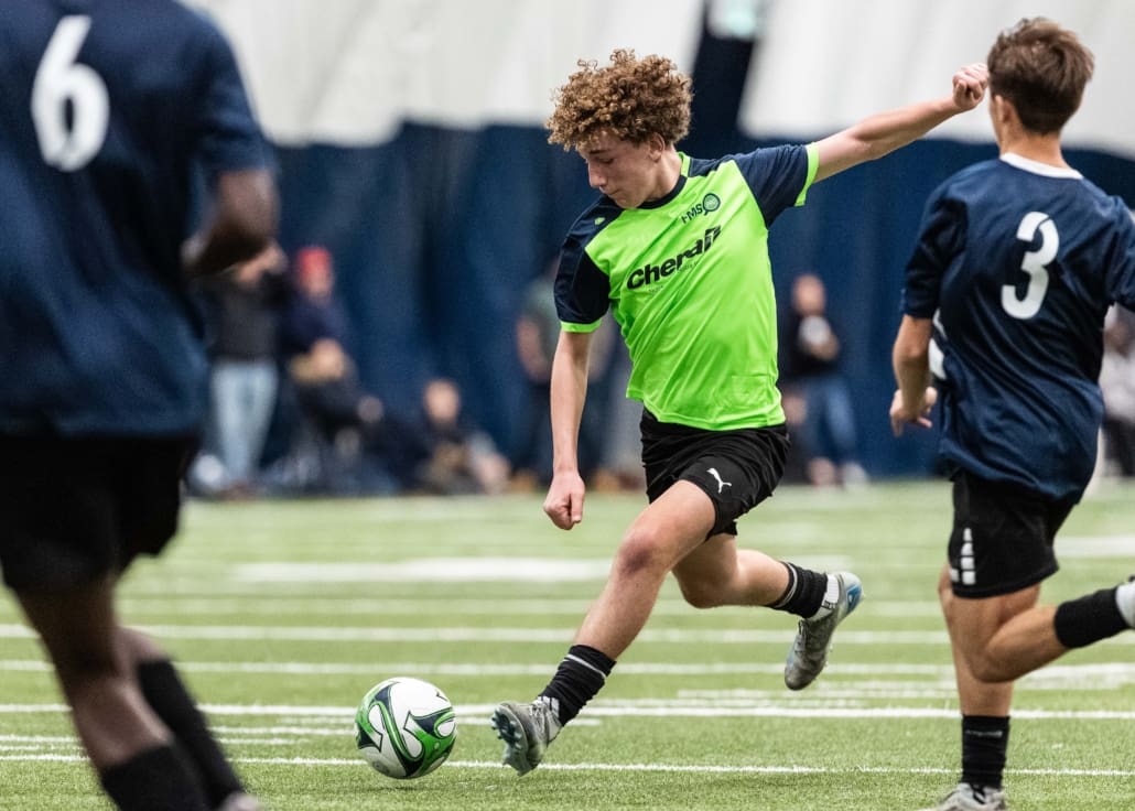 FMS Pro FindME soccer showcase on January 16, 17, and 18 at Milton Sports Dome in Milton