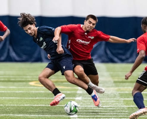 FMS Pro FindME soccer showcase on January 16, 17, and 18 at Milton Sports Dome in Milton