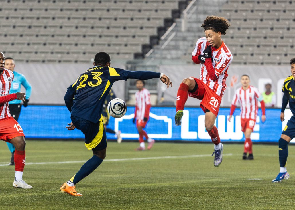 CONCACAF Champions Cup game between Nashville SC at Atlético Ottawa on February 17, 2026 at Hamilton Stadium in Hamilton CONCACAF Champions Cup game between Nashville SC at Atlético Ottawa on February 17, 2026 at Hamilton Stadium in Hamilton