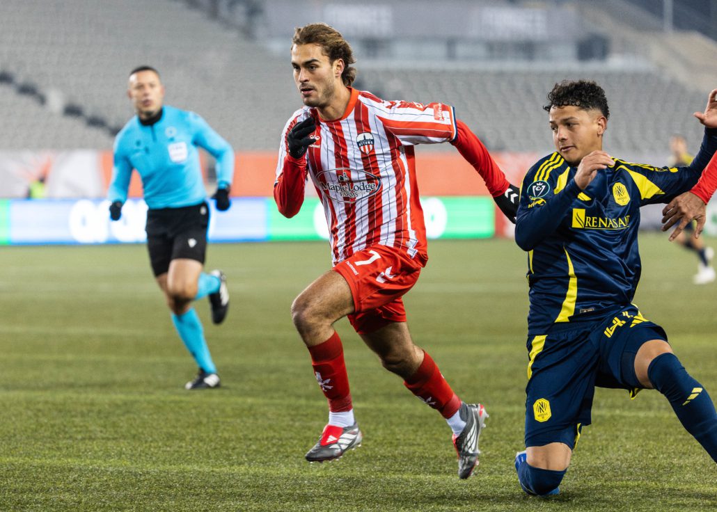 CONCACAF Champions Cup game between Nashville SC at Atlético Ottawa on February 17, 2026 at Hamilton Stadium in Hamilton CONCACAF Champions Cup game between Nashville SC at Atlético Ottawa on February 17, 2026 at Hamilton Stadium in Hamilton