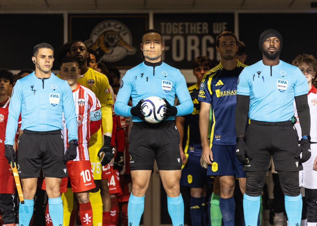 CONCACAF Champions Cup game between Nashville SC at Atlético Ottawa on February 17, 2026 at Hamilton Stadium in Hamilton CONCACAF Champions Cup game between Nashville SC at Atlético Ottawa on February 17, 2026 at Hamilton Stadium in Hamilton