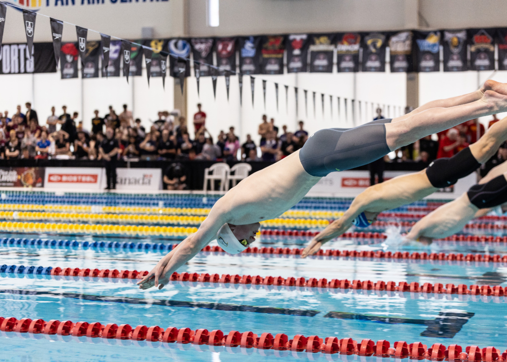 U SPORTS Swimming Championships on March 12, 2026 at Markham Pan Am Centre in Markham