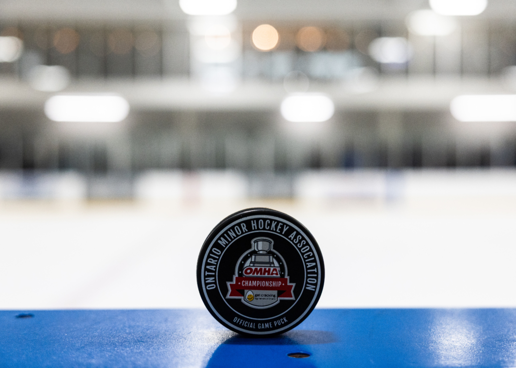 Ontario Minor Hockey Association championship action at Sixteen Mile Sports Complex in Oakville on March 29, 2026 Ontario Minor Hockey Association championship action at Sixteen Mile Sports Complex in Oakville on March 29, 2026