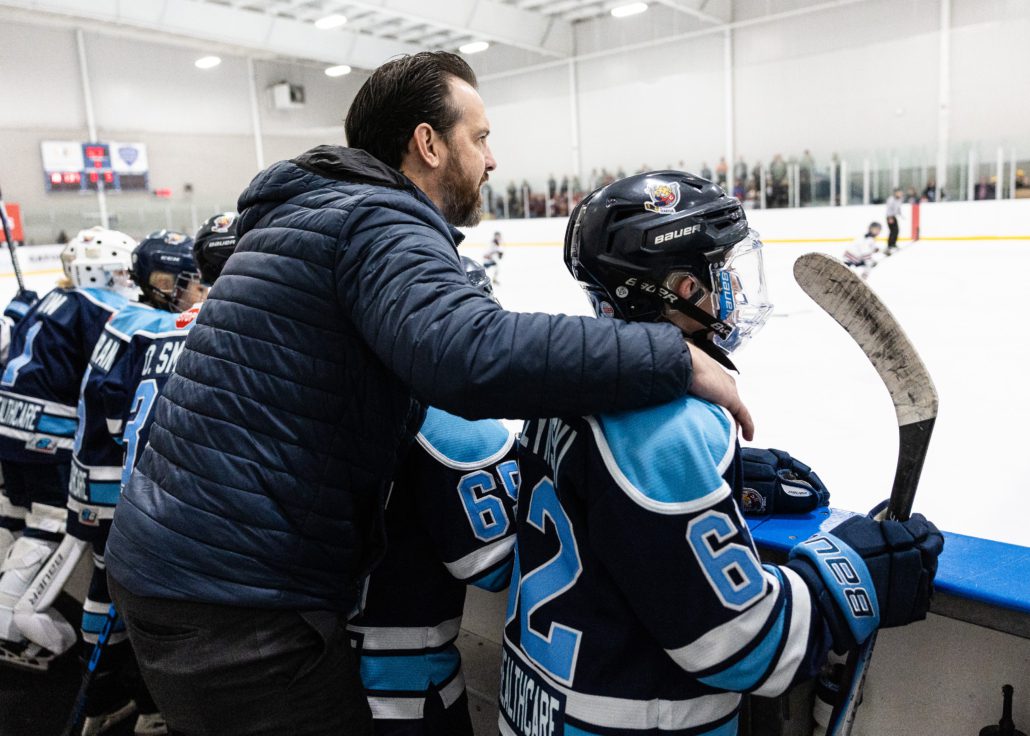 Ontario Minor Hockey Association championship action on March 29, 2026 at Sixteen Mile Sports Complex in Oakville Ontario Minor Hockey Association championship action on March 29, 2026 at Sixteen Mile Sports Complex in Oakville