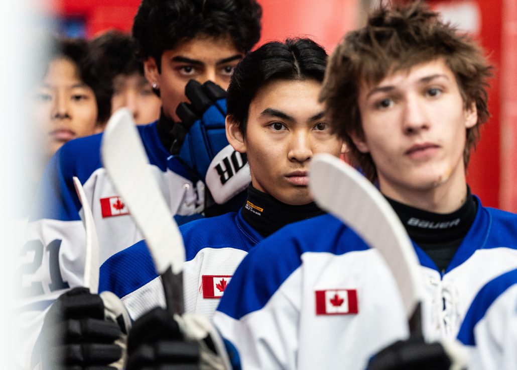 Ontario Minor Hockey Association championship action on March 29, 2026 at Sixteen Mile Sports Complex in Oakville Ontario Minor Hockey Association championship action on March 29, 2026 at Sixteen Mile Sports Complex in Oakville
