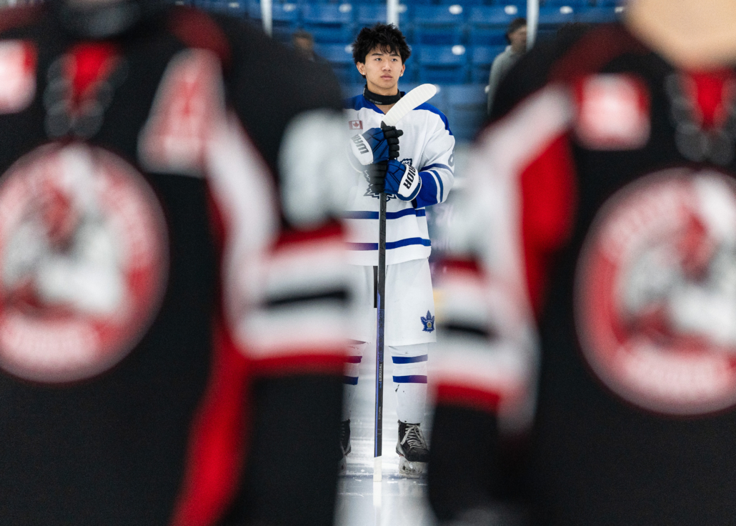 Ontario Minor Hockey Association championship action on March 29, 2026 at Sixteen Mile Sports Complex in Oakville Ontario Minor Hockey Association championship action on March 29, 2026 at Sixteen Mile Sports Complex in Oakville