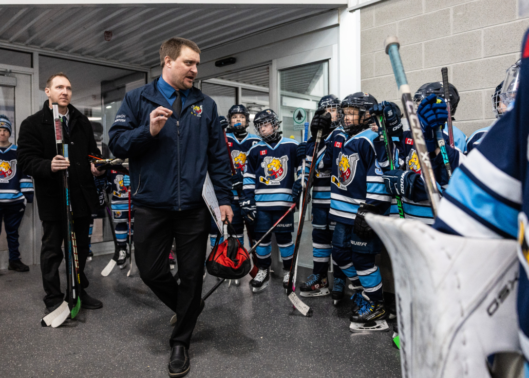 Ontario Minor Hockey Association championship action on March 29, 2026 at Sixteen Mile Sports Complex in Oakville Ontario Minor Hockey Association championship action on March 29, 2026 at Sixteen Mile Sports Complex in Oakville