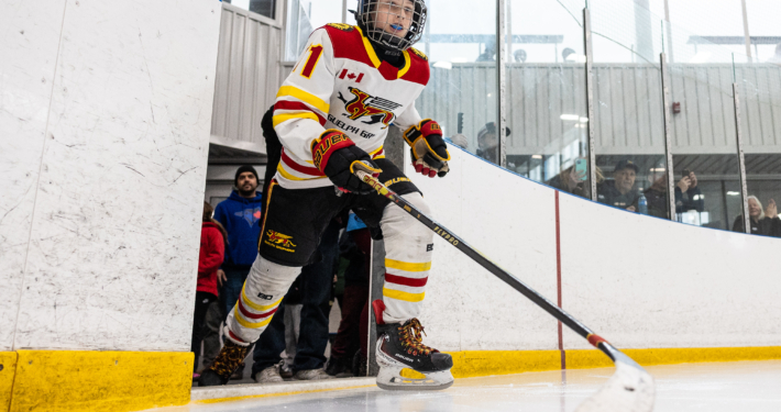Ontario Minor Hockey Association championship action on March 29, 2026 at Sixteen Mile Sports Complex in Oakville