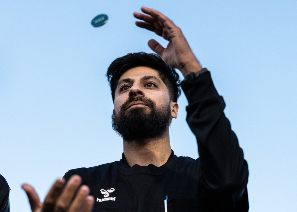 Ontario Premier League soccer game between Scrosoppi SC and Burlington SC on April 11, 2026 at Corpus Christi in Burlington Ontario Premier League soccer game between Scrosoppi SC and Burlington SC on April 11, 2026 at Corpus Christi in Burlington