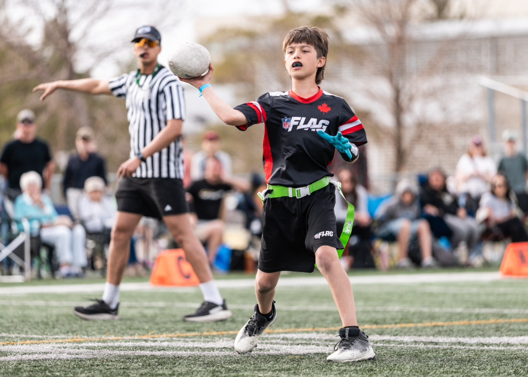 NFL Flag Regionals flag football in Regina on May 10, 2026 at University of Regina