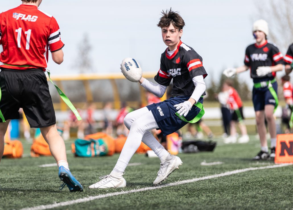 NFL Flag Regionals flag football in Regina on May 10, 2026 at University of Regina